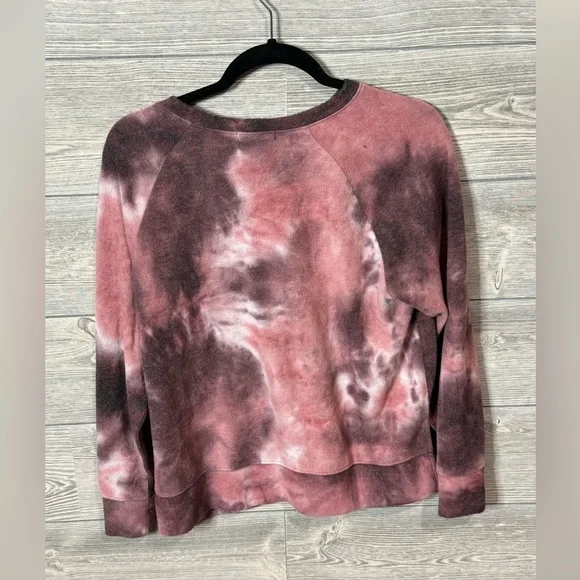 Cherish Pink/Mauve Tie Dye Size Medium Soft Top. - Picture 4 of 7